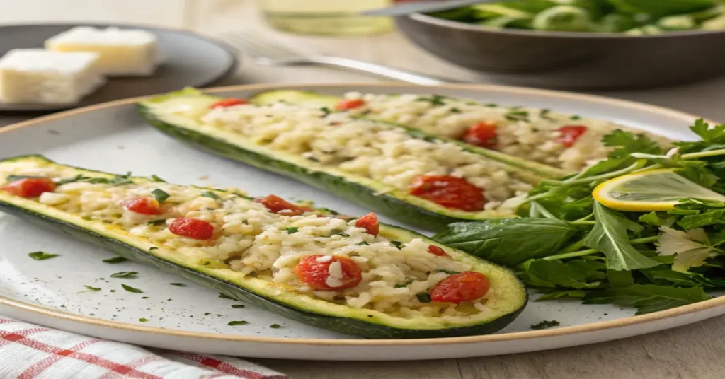 recette des courgettes farcies au airfryer