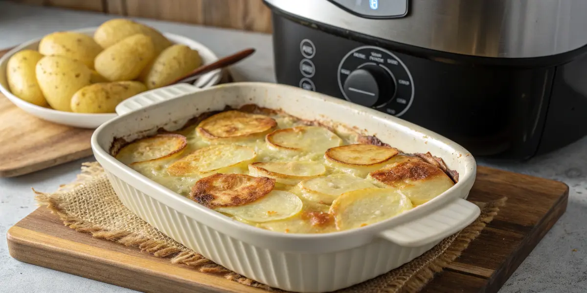 Recette du Gratin Dauphinois au Airfryer