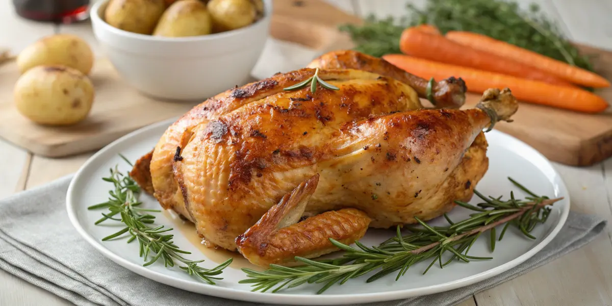 recette du poulet rôti au airfryer