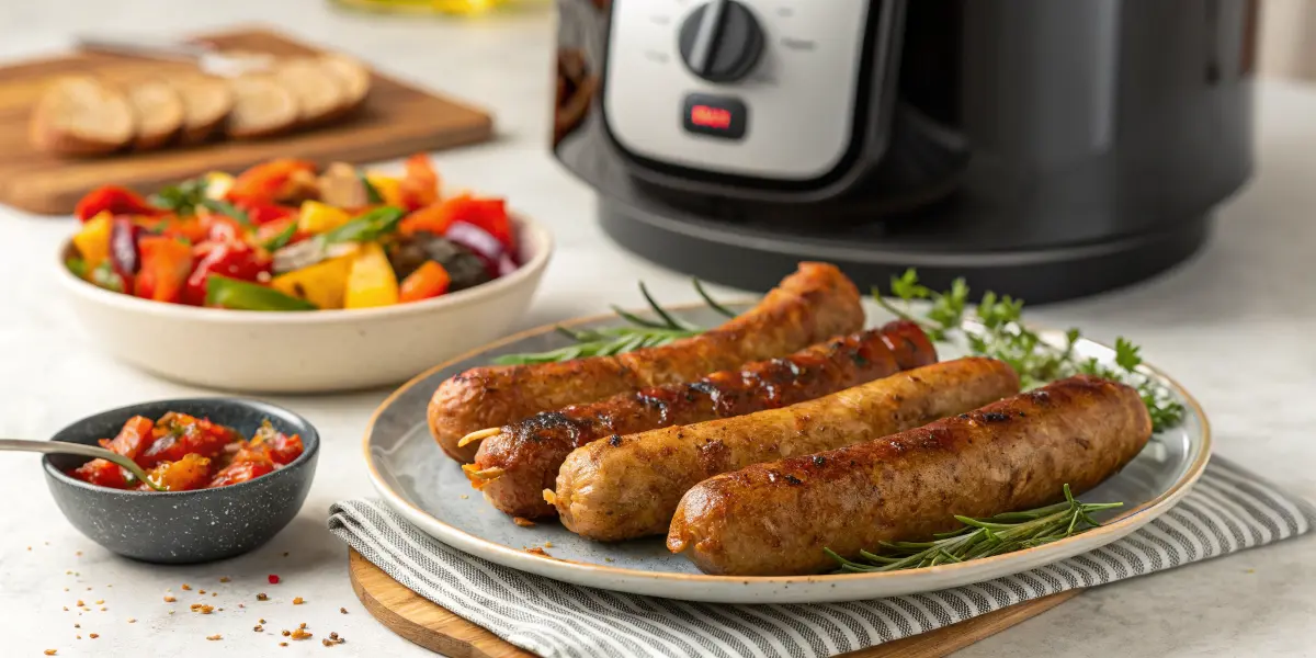 Recette merguez au air fryer