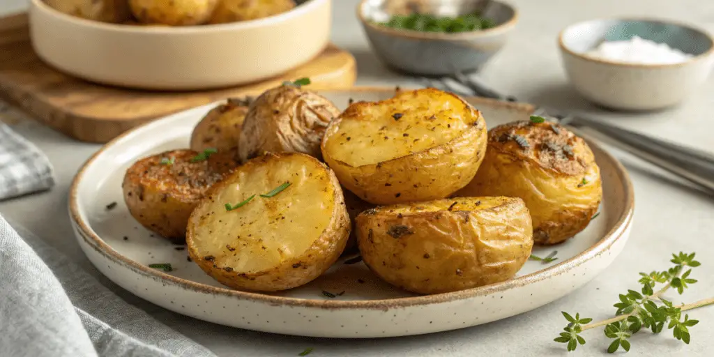 Recette des Pommes de Terre Rôties au Airfryer