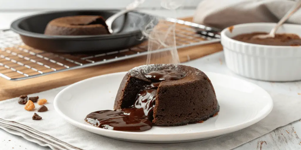 recette du fondant au chocolat au airfryer