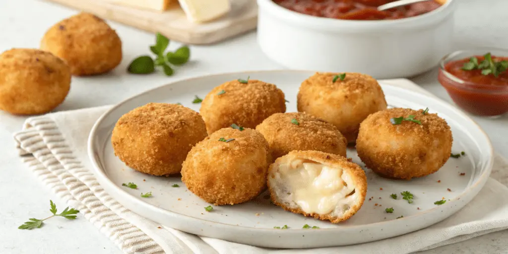 Croquettes mozzarella Galbani air fryer