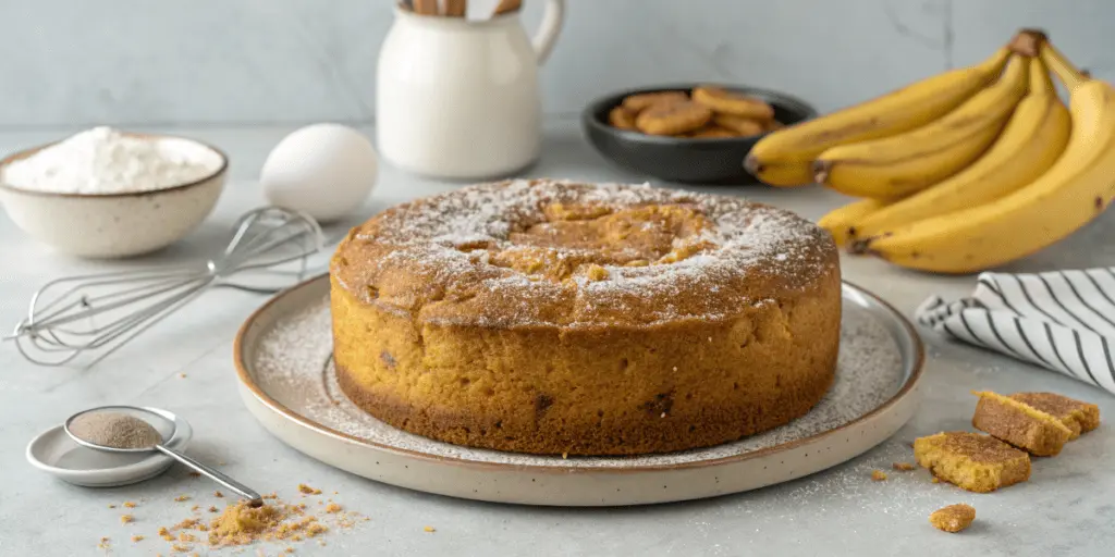 recette du cake à la banane au airfryer