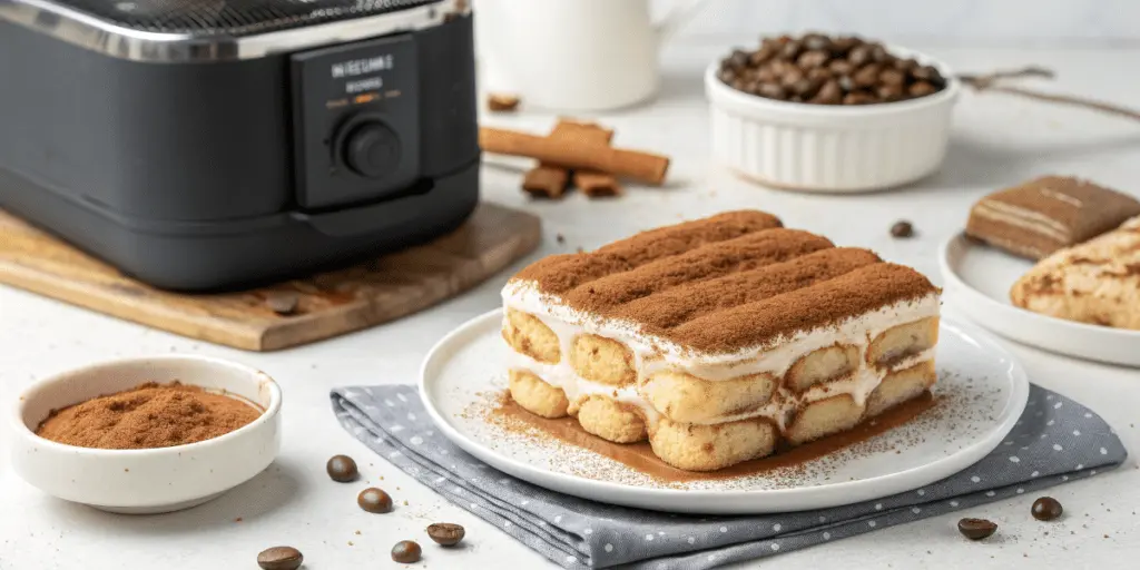 Recette de tiramisu au airfryer