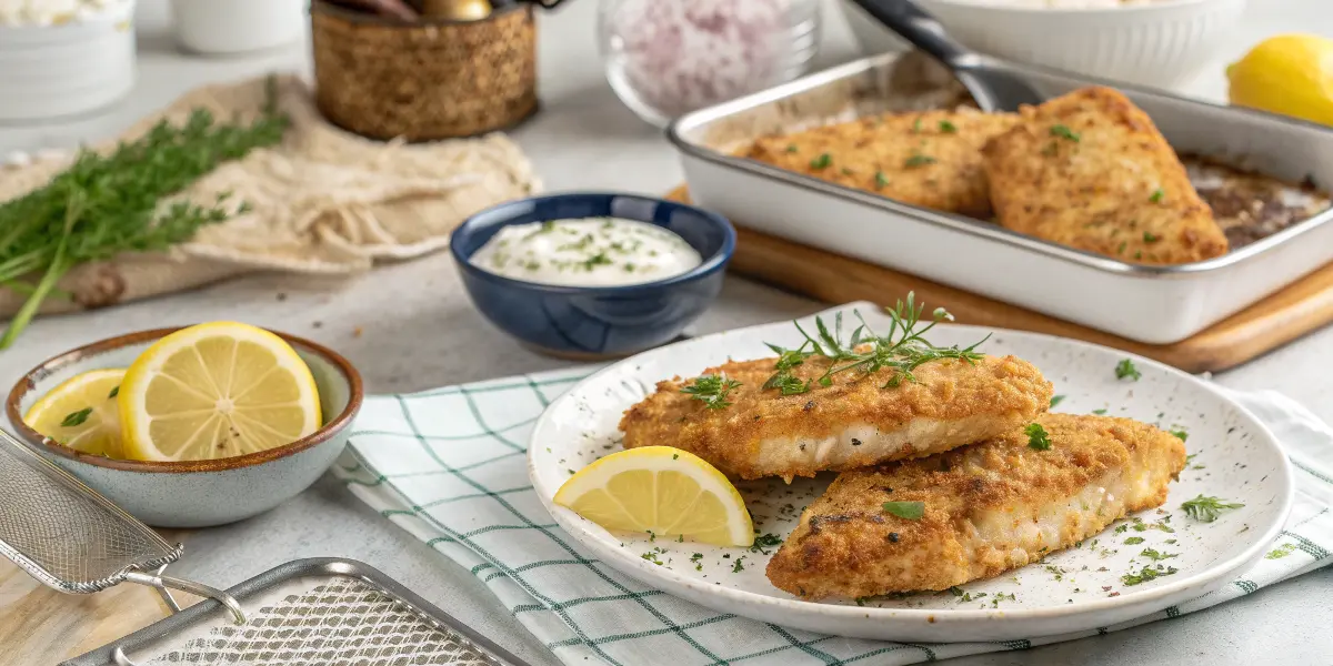 recette poisson pané au air fryer