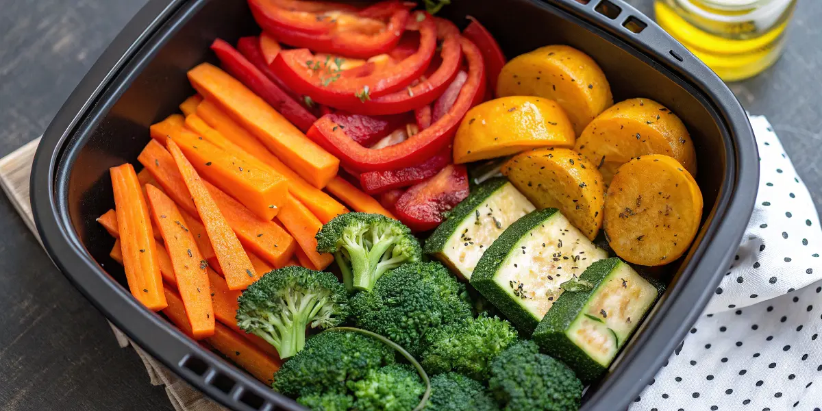 Recette Légumes au Air Fryer