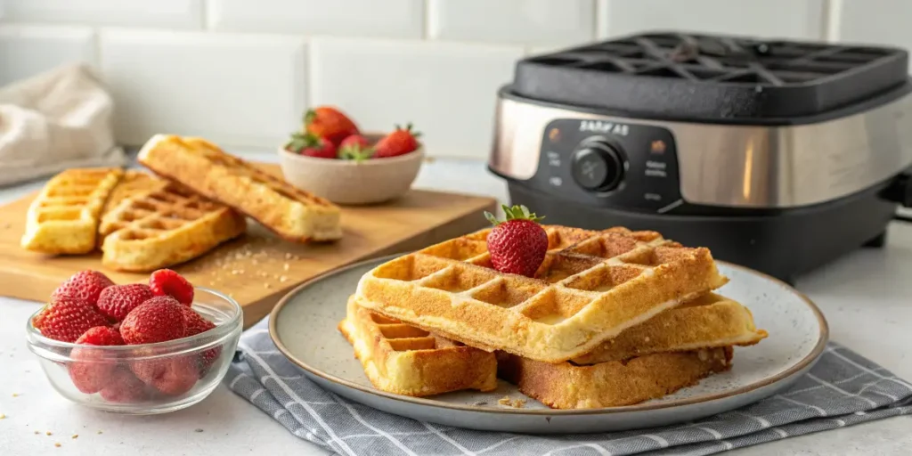 recette gaufres croustillantes air fryer