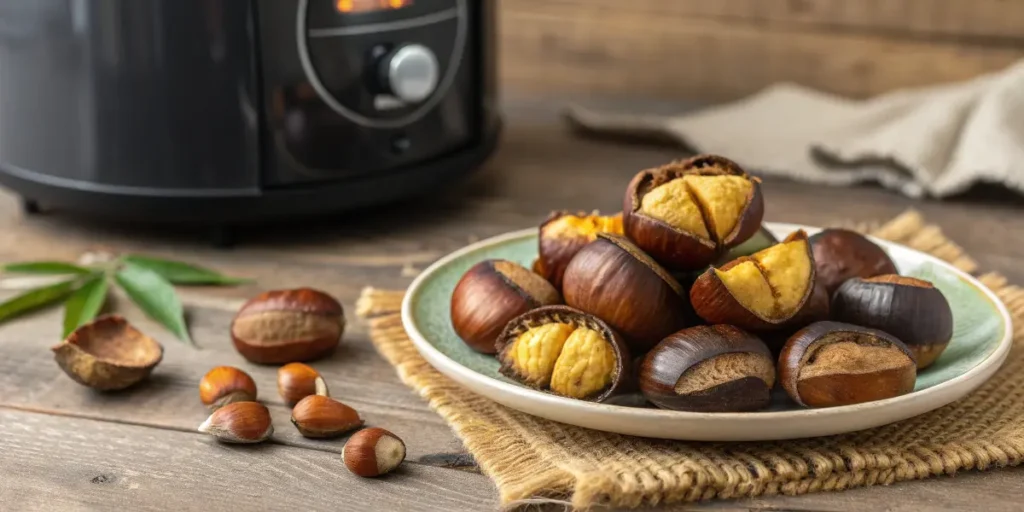 Recette châtaigne au air fryer