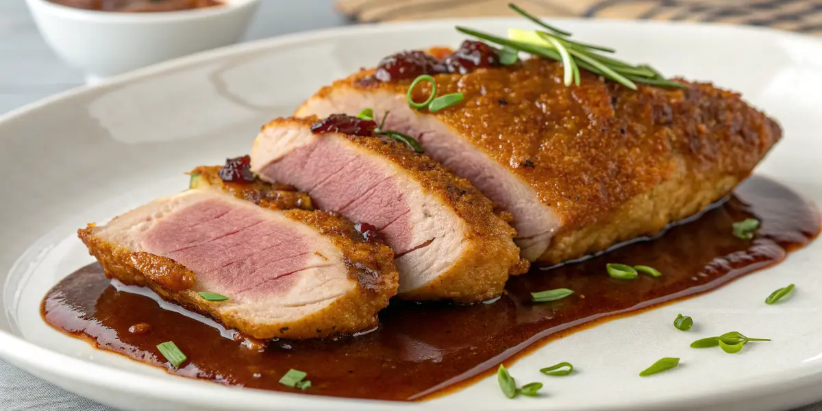 Magret de canard air fryer : recette rapide et savoureuse