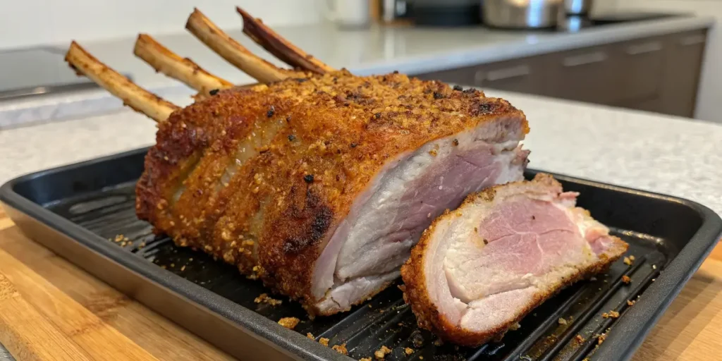 Carré de porc dans l'airfryer