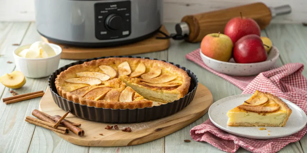 Tarte à la airfryer