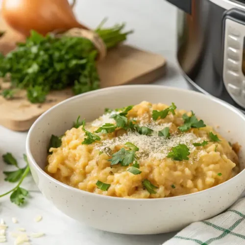 Risotto à l’Air Fryer