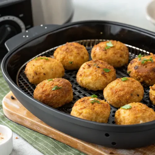Boulettes de poisson dans l'airfryer