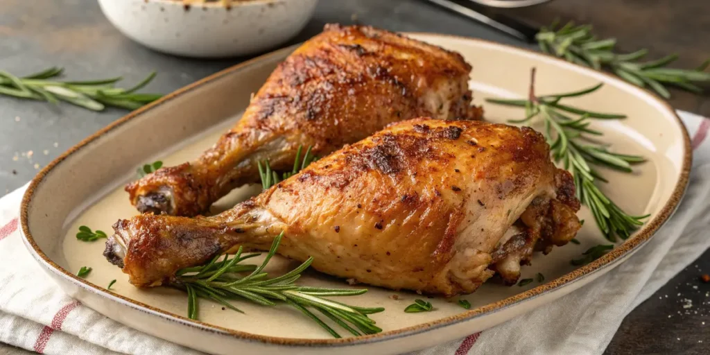 Cuisses de dinde dans l'airfryer