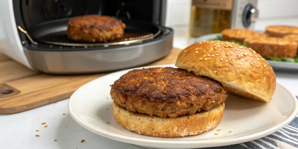 Galette de viande Airfryer