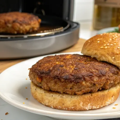 Galette de viande Airfryer