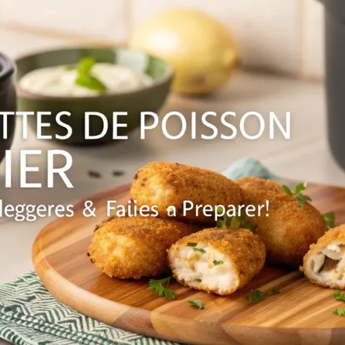 Croquettes de poisson air fryer