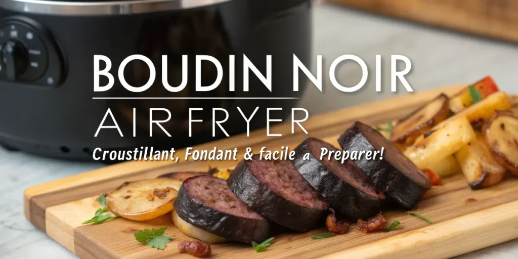 Boudin Noir Air Fryer