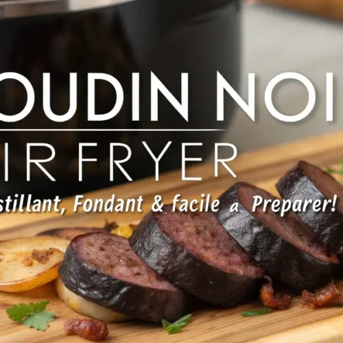 Boudin Noir Air Fryer