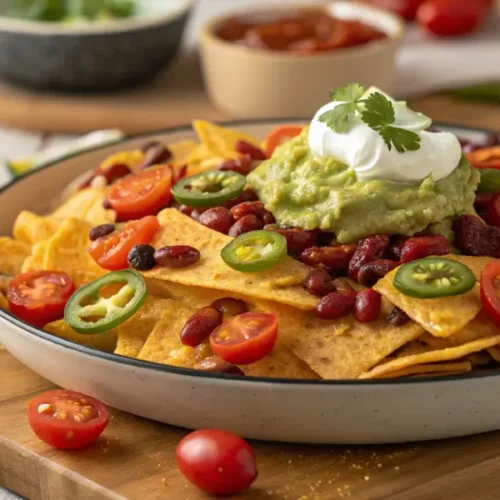 Recette nachos air fryer
