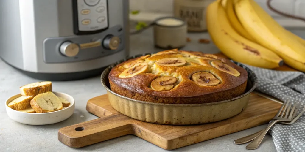 Recette gâteau banane air fryer