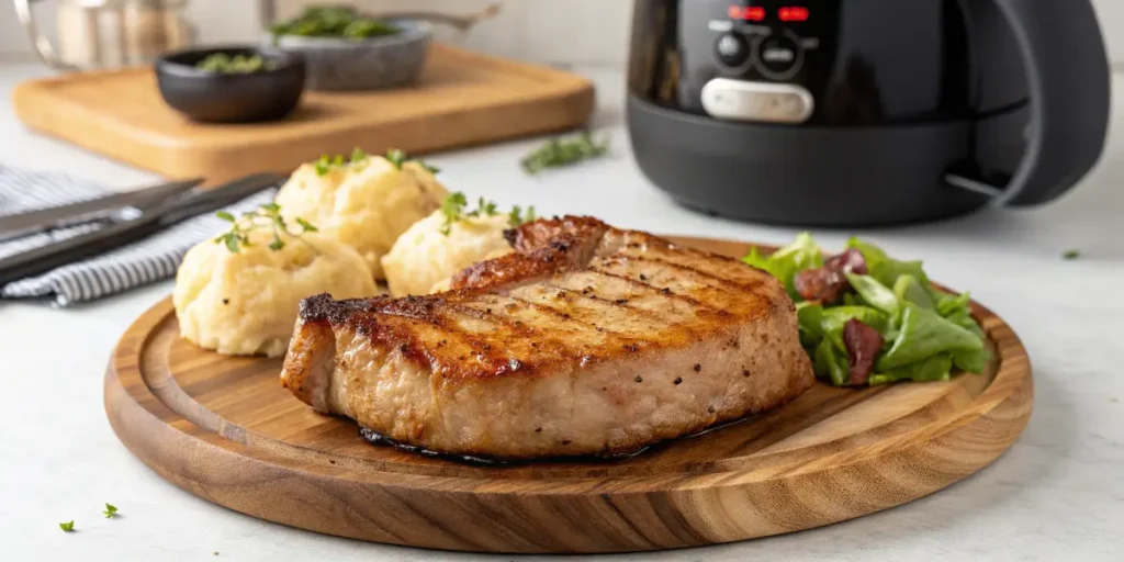 Côtelettes de porc air fryer