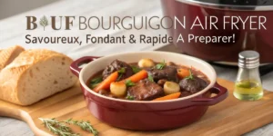 Bœuf bourguignon air fryer