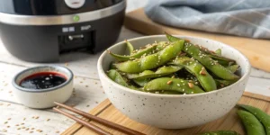 Recette edamame Air Fryer