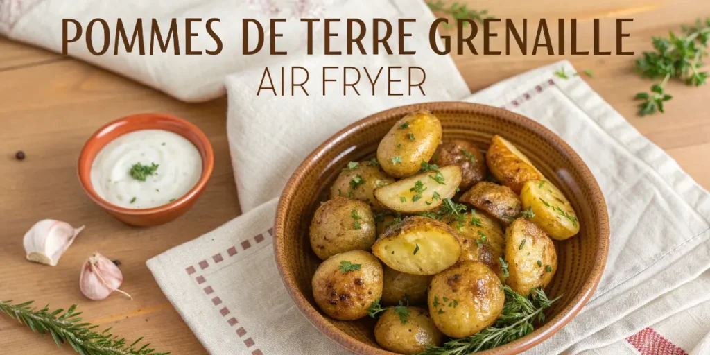 Pommes de terre grenaille Air Fryer
