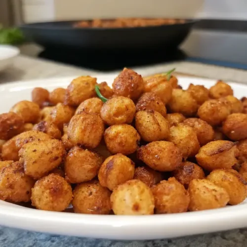 Pois chiches air fryer