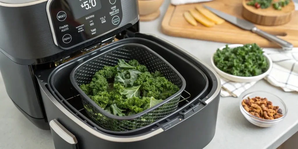 Chou frisé airfryer