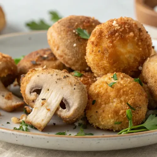 Champignons airfryer