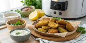 Cornichons frits Air Fryer