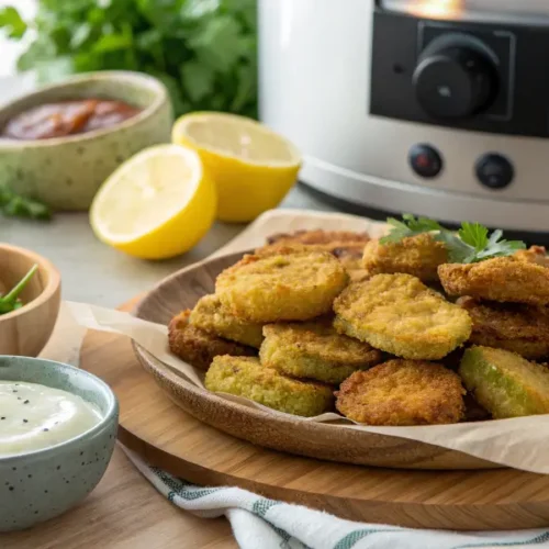 Cornichons frits Air Fryer