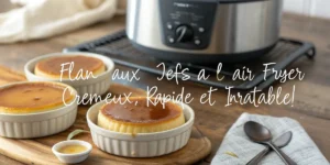 Flan aux œufs Air Fryer