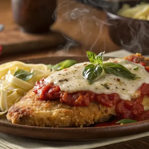 Poulet parmigiana air fryer