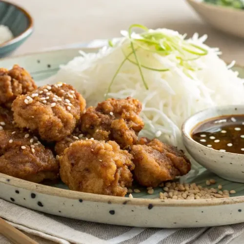 Poulet karaage Air Fryer