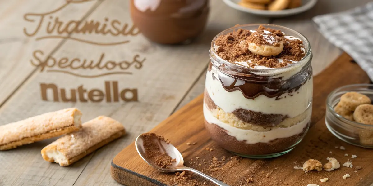 Tiramisu Spéculoos Nutella
