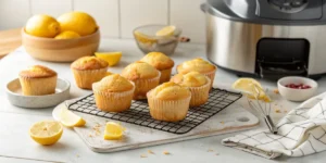 Muffins au citron airfryer