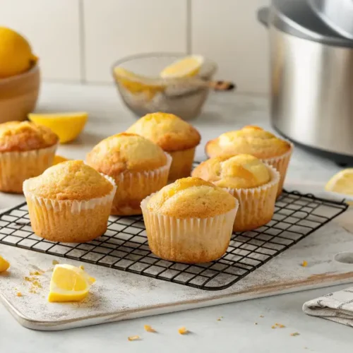 Muffins au citron airfryer
