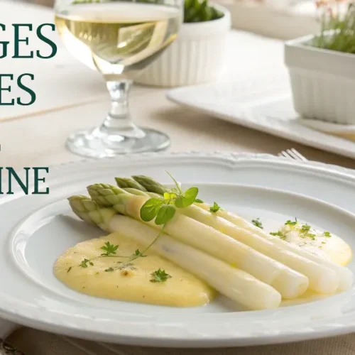 Asperges Blanches Sauce Mousseline