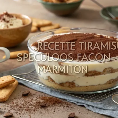 Recette Tiramisu Spéculoos Façon Marmiton
