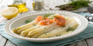 Asperges Blanches au Saumon
