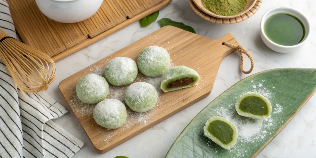 Mochi Japonais au Matcha