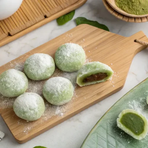 Mochi Japonais au Matcha