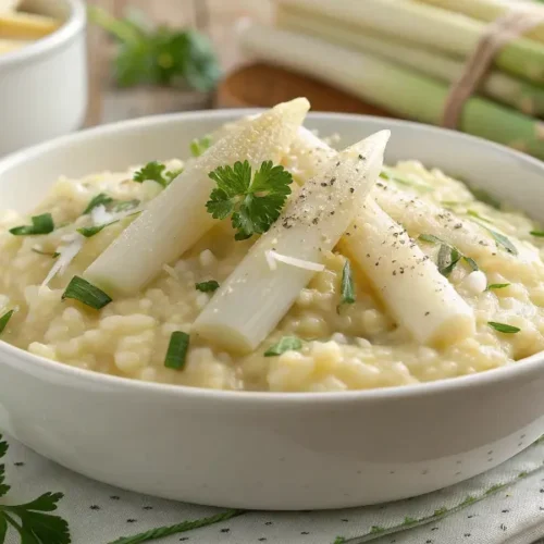 Risotto aux Asperges Blanches