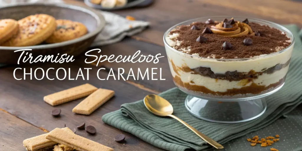 Tiramisu Spéculoos Chocolat Caramel