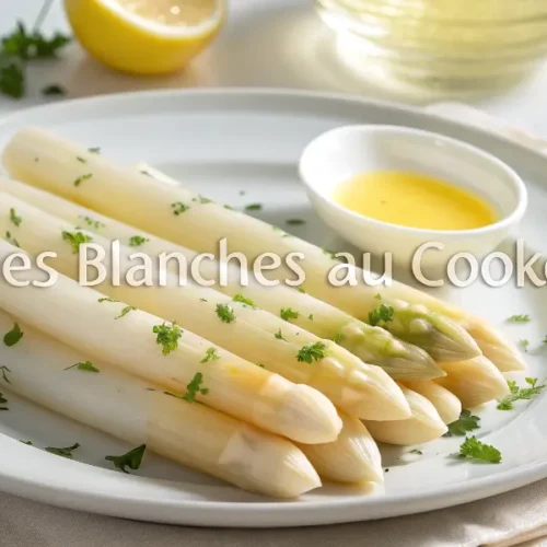 Recette d’Asperges Blanches au Cookeo