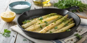 Asperges Blanches à la Poêle